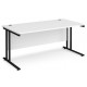 Maestro 800mm Deep Straight Office Desk